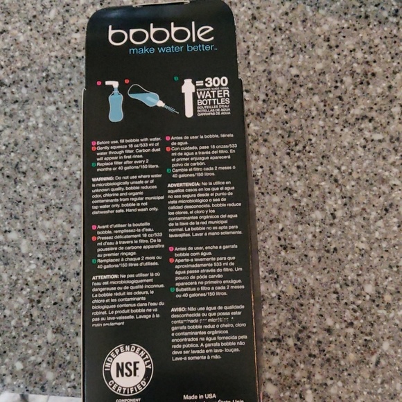 Bobble- Make water better bottles - Picture 2 of 4